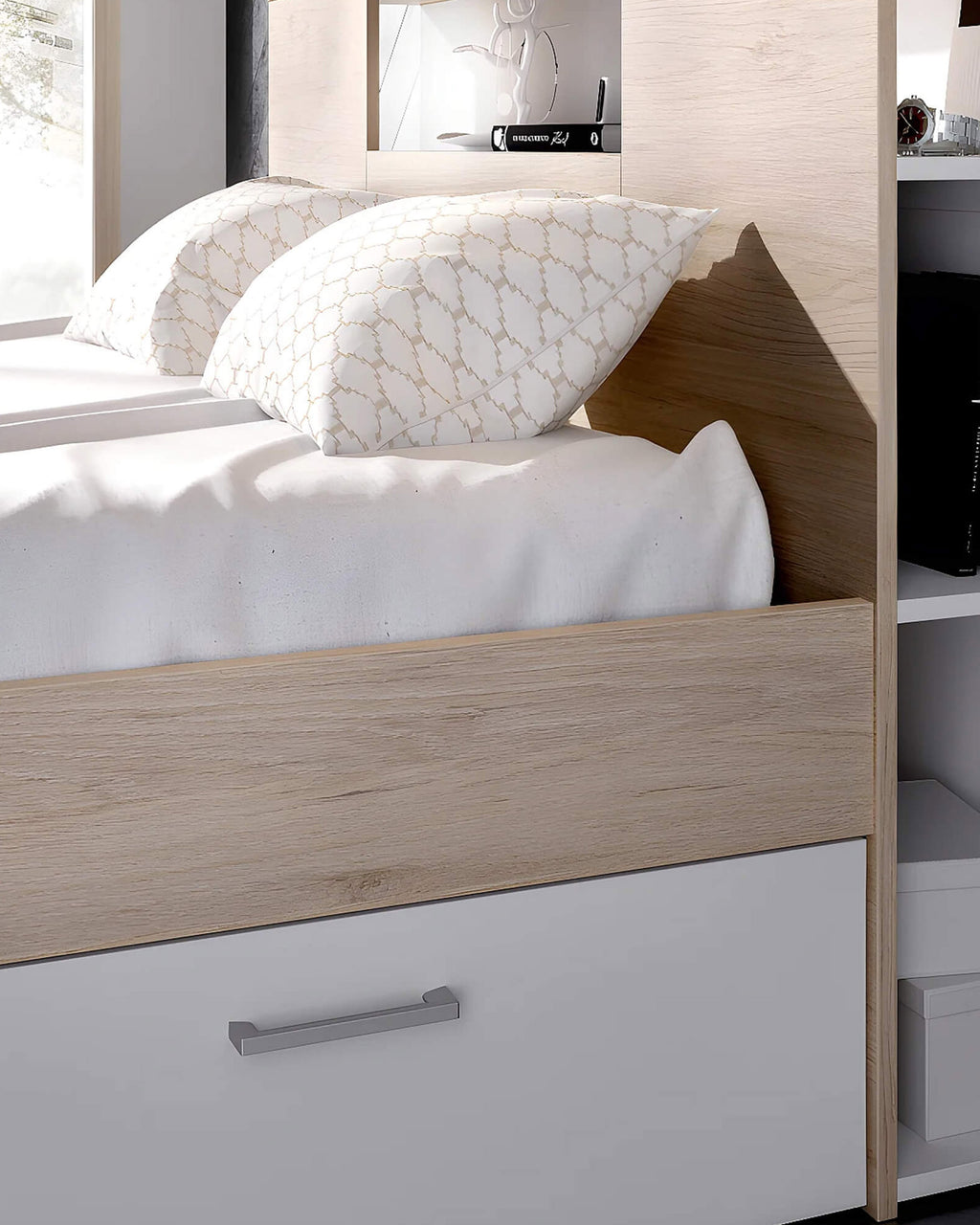 Double bed COLOMBO with drawers