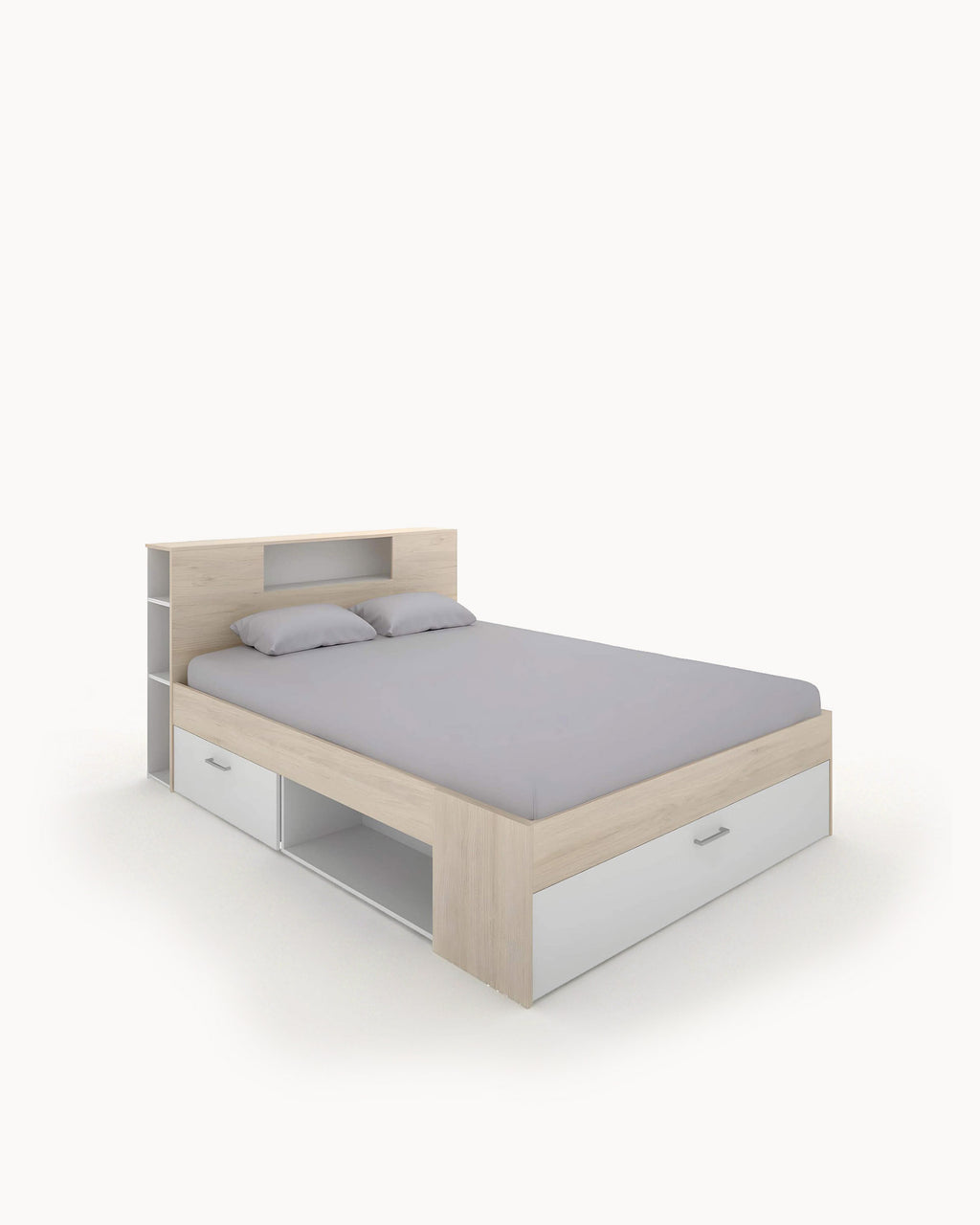 Double bed COLOMBO with drawers