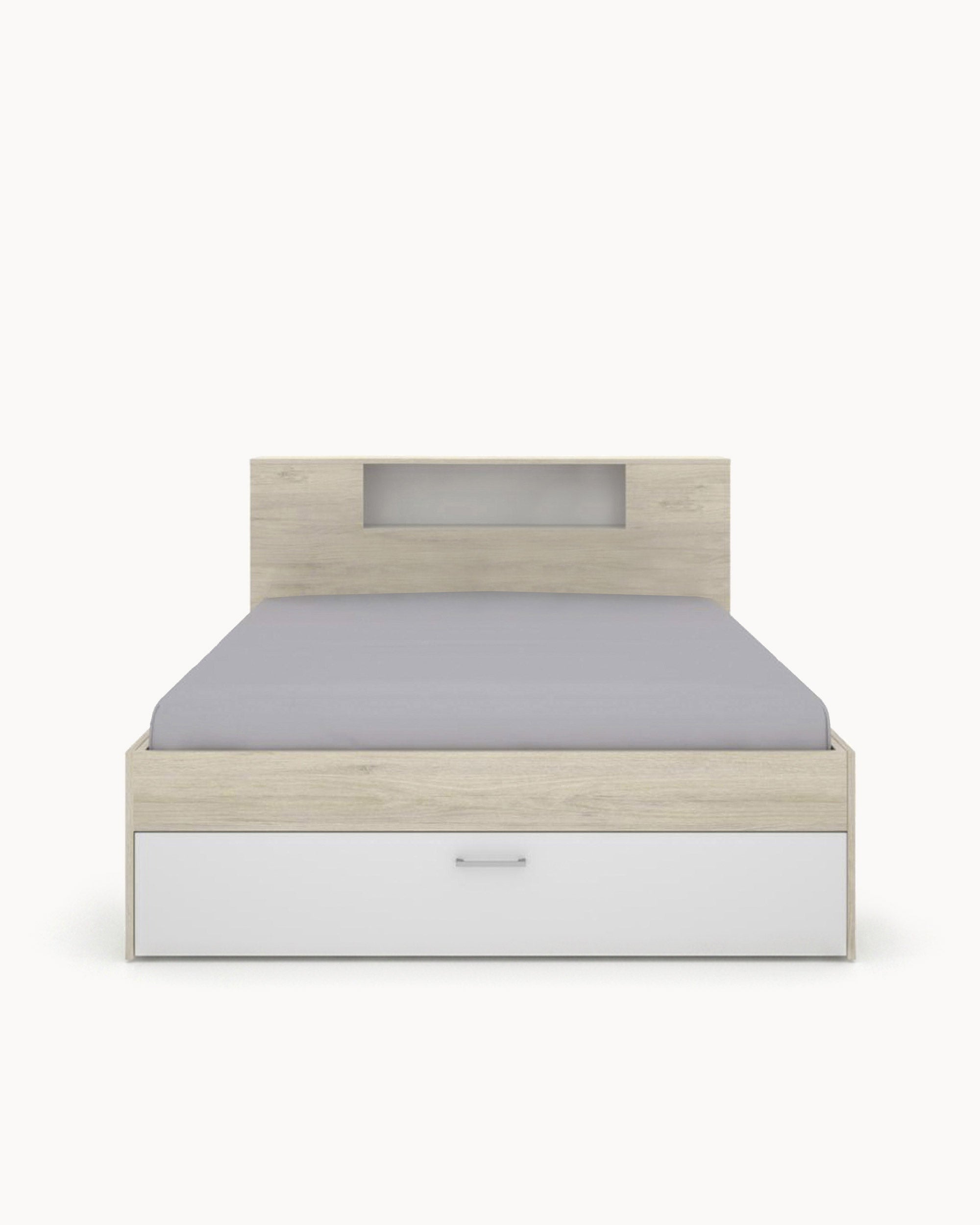 Double bed COLOMBO with drawers