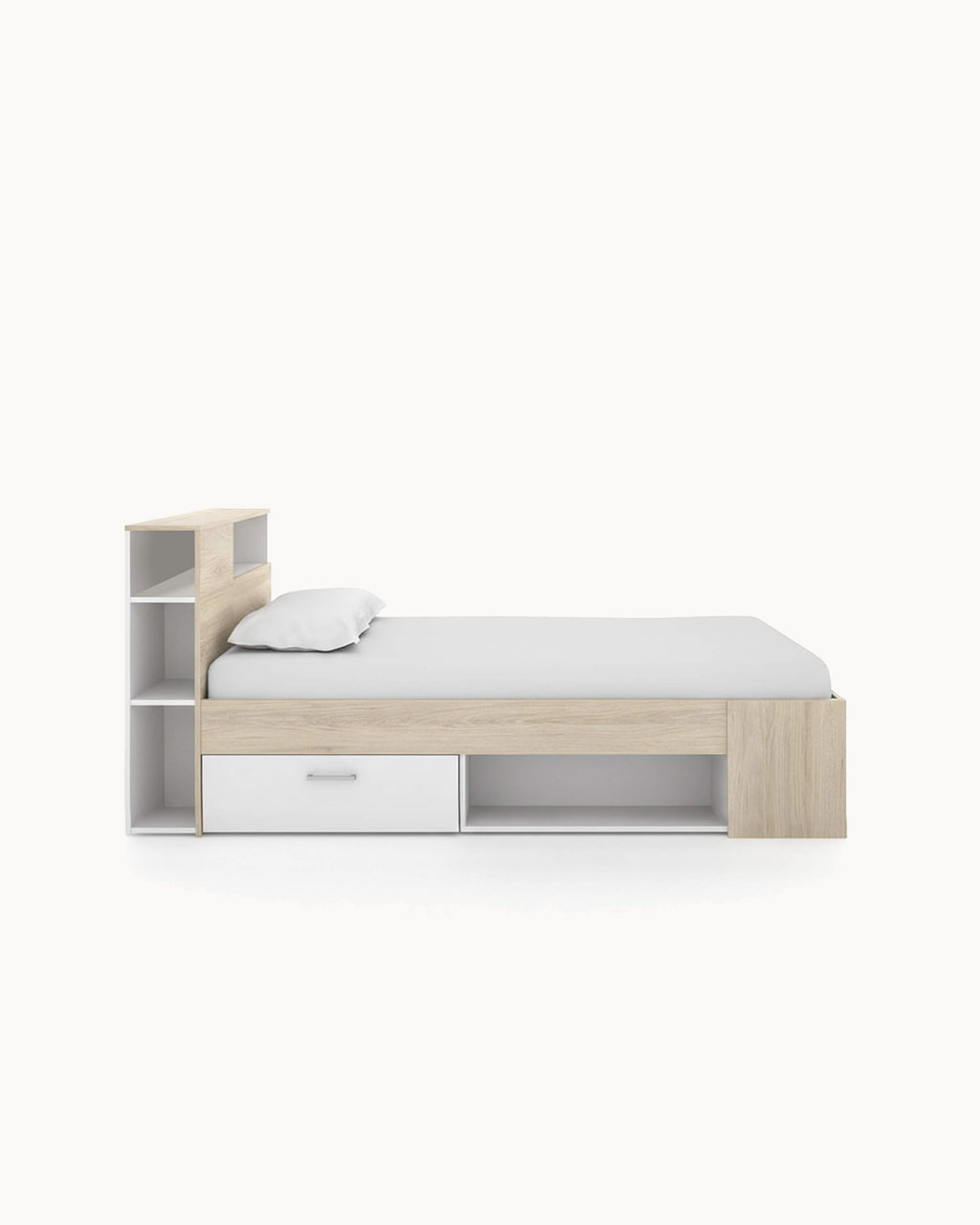 Cama de solteiro COLOMBO com gavetas