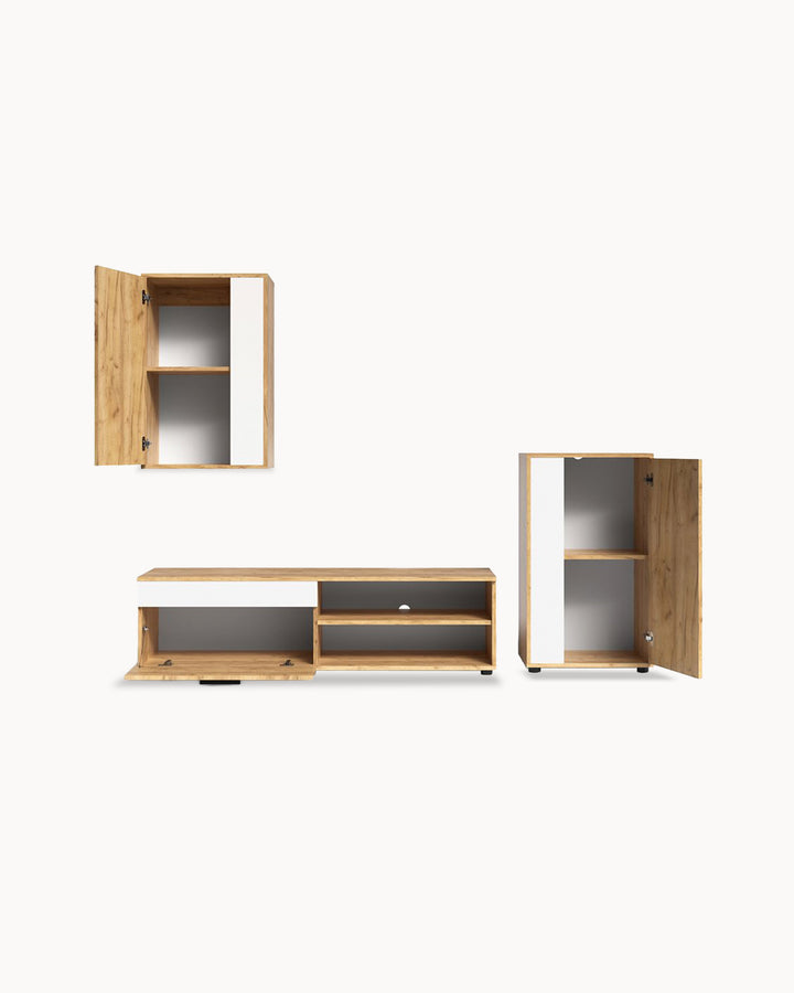 Mueble TV BERNO de 4 elementos