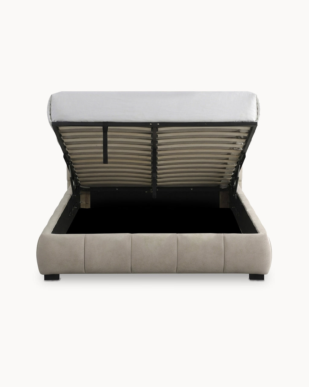 ALBERTO II lift-up double bed frame + HOMYSLEEP PALACIO COOLER Mattress