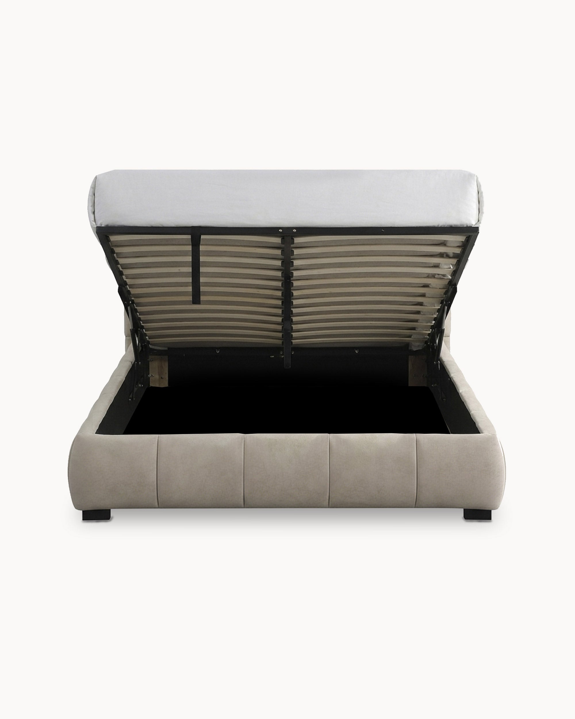 Pack cama de matrimonio elevable ALBERTO II + Colchón HOMYSLEEP PALACIO COOLER