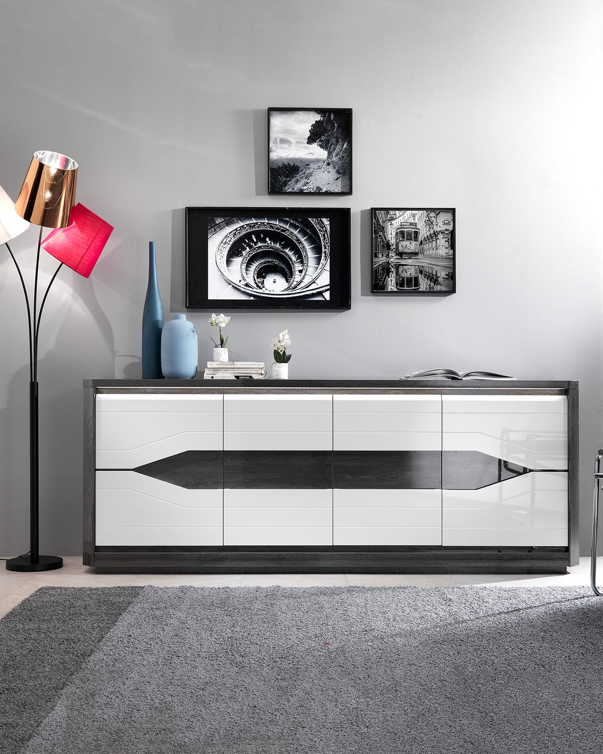MATERA Sideboard with LED (220cm)