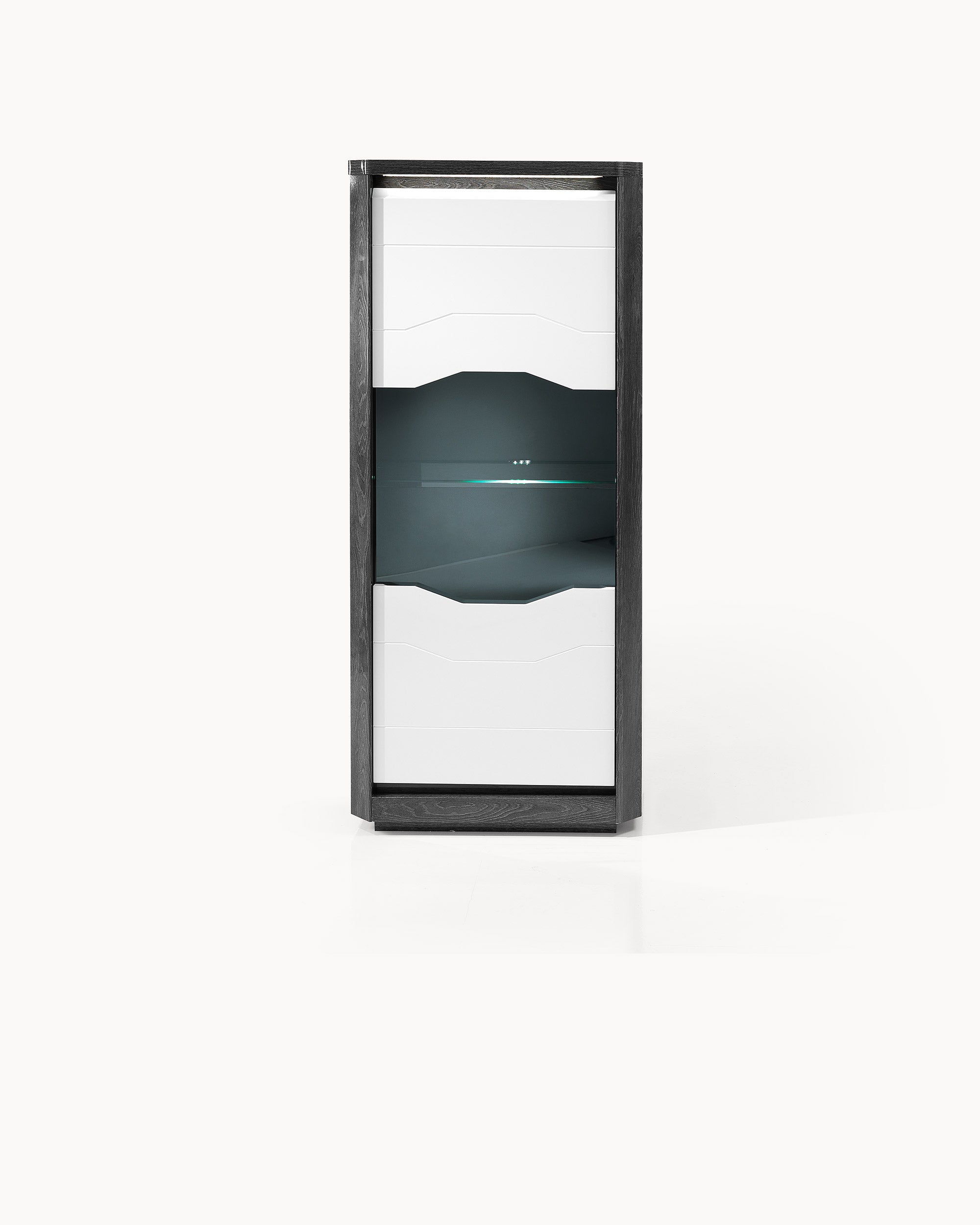 MATERA Display Cabinet with LED lighting and 1 door