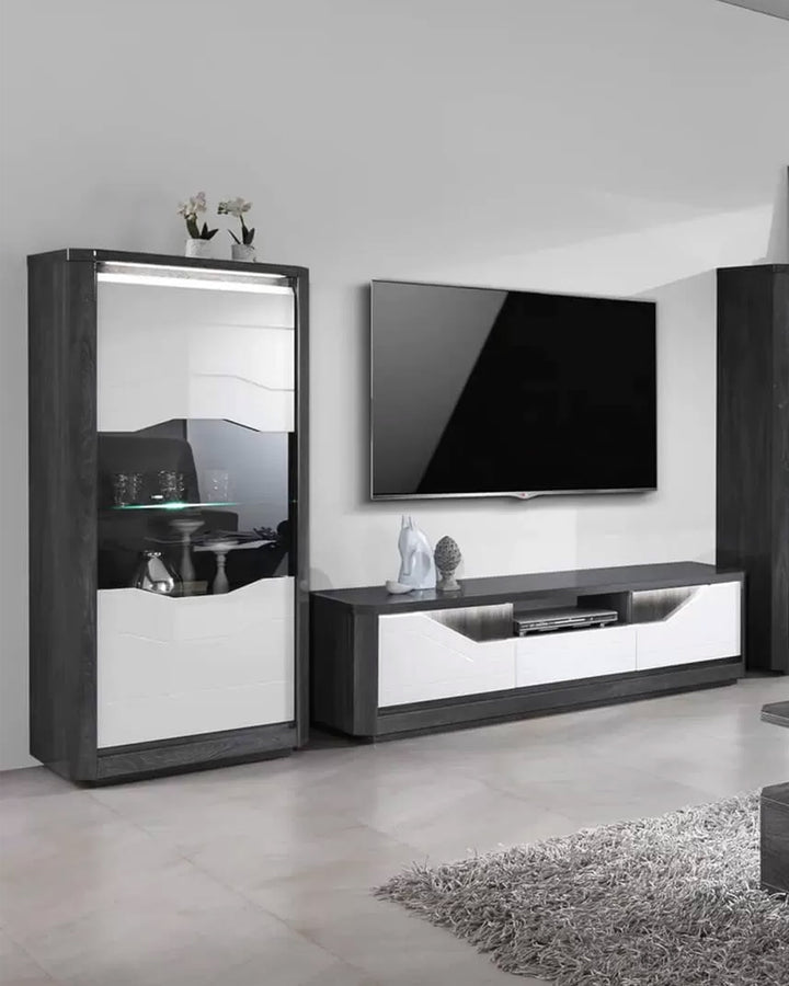 Vitrine MATERA com LED e 1 porta