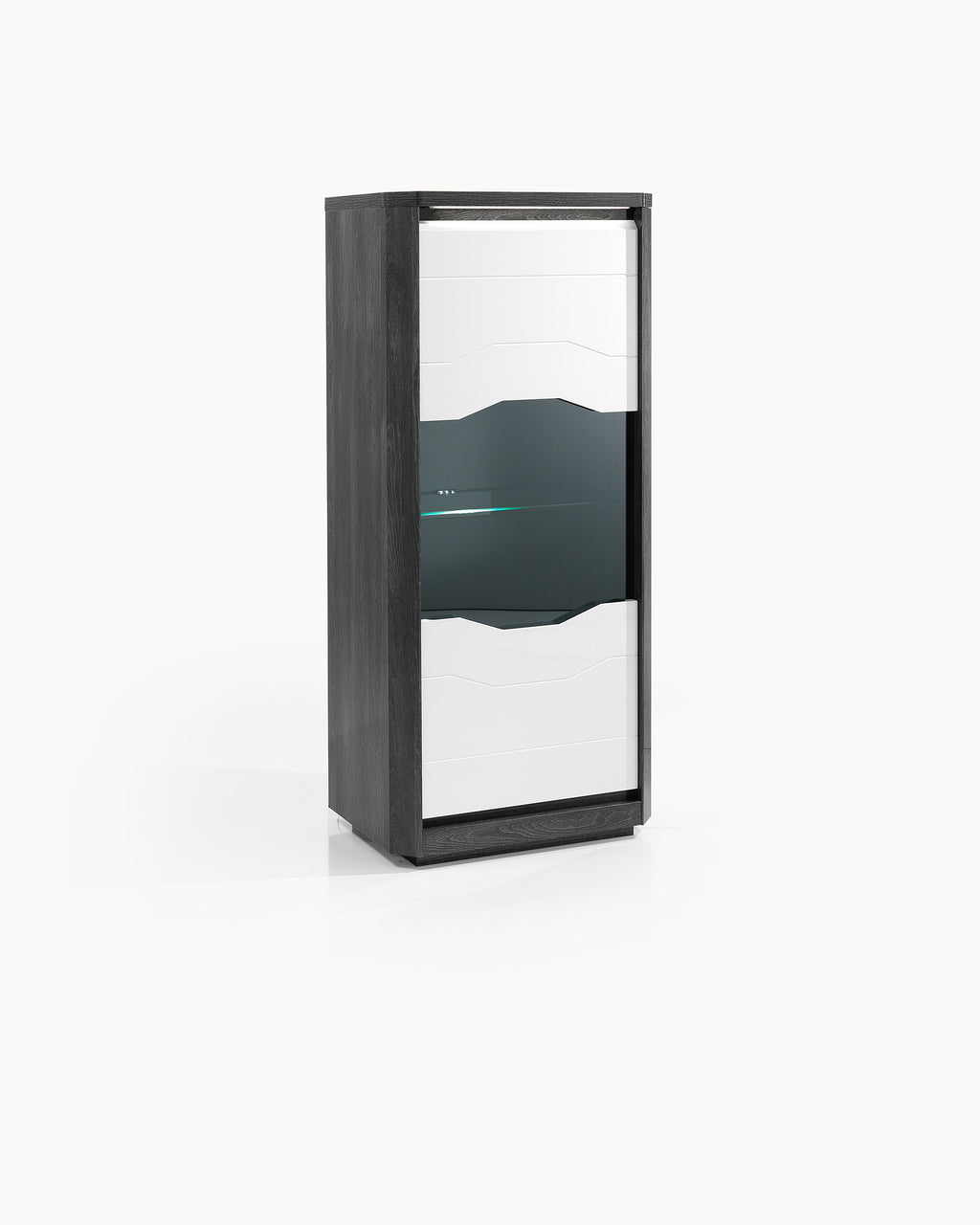 Vitrine MATERA com LED e 1 porta