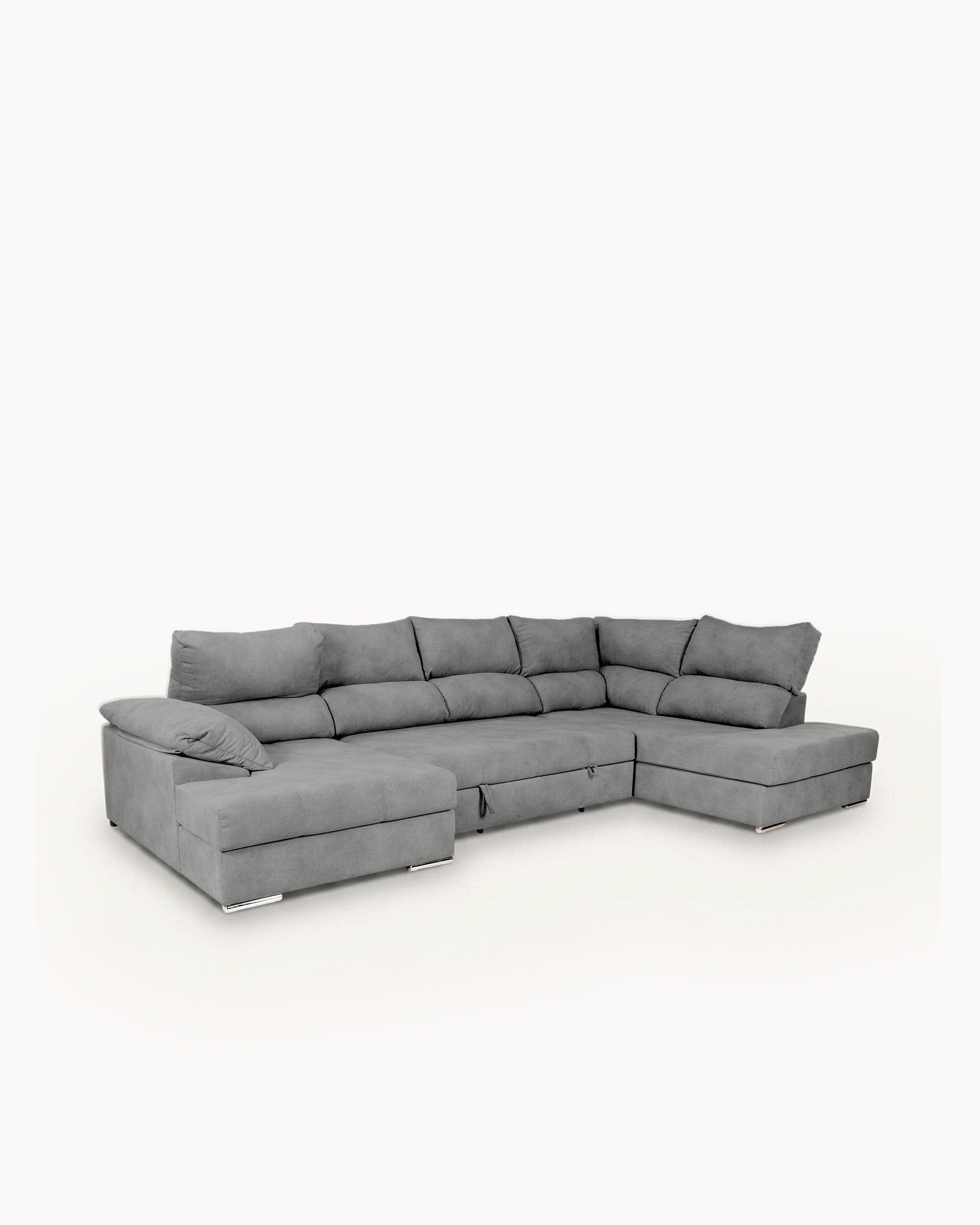 PARMA corner sofa with chaise longue and bed