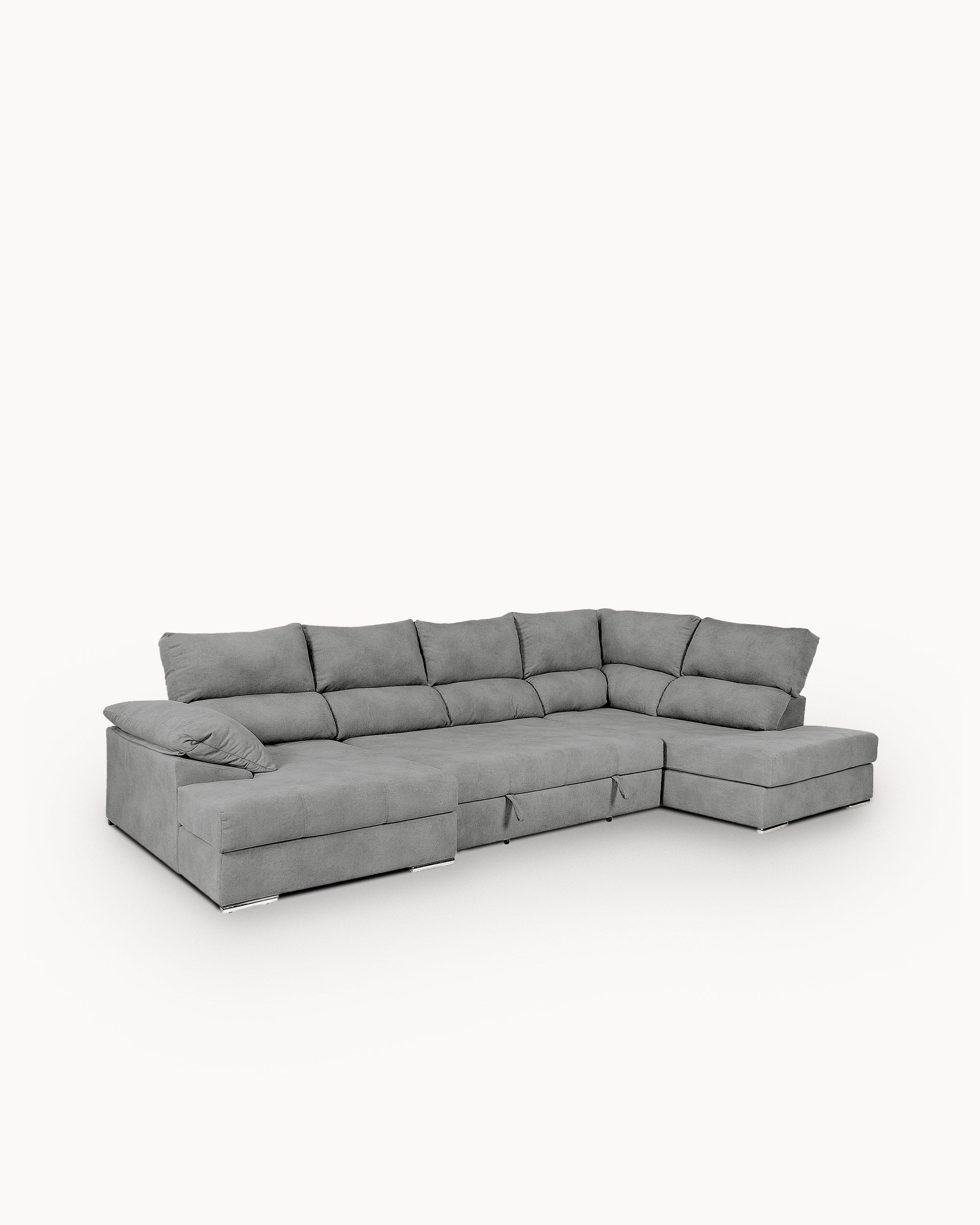 PARMA corner sofa with chaise longue and bed