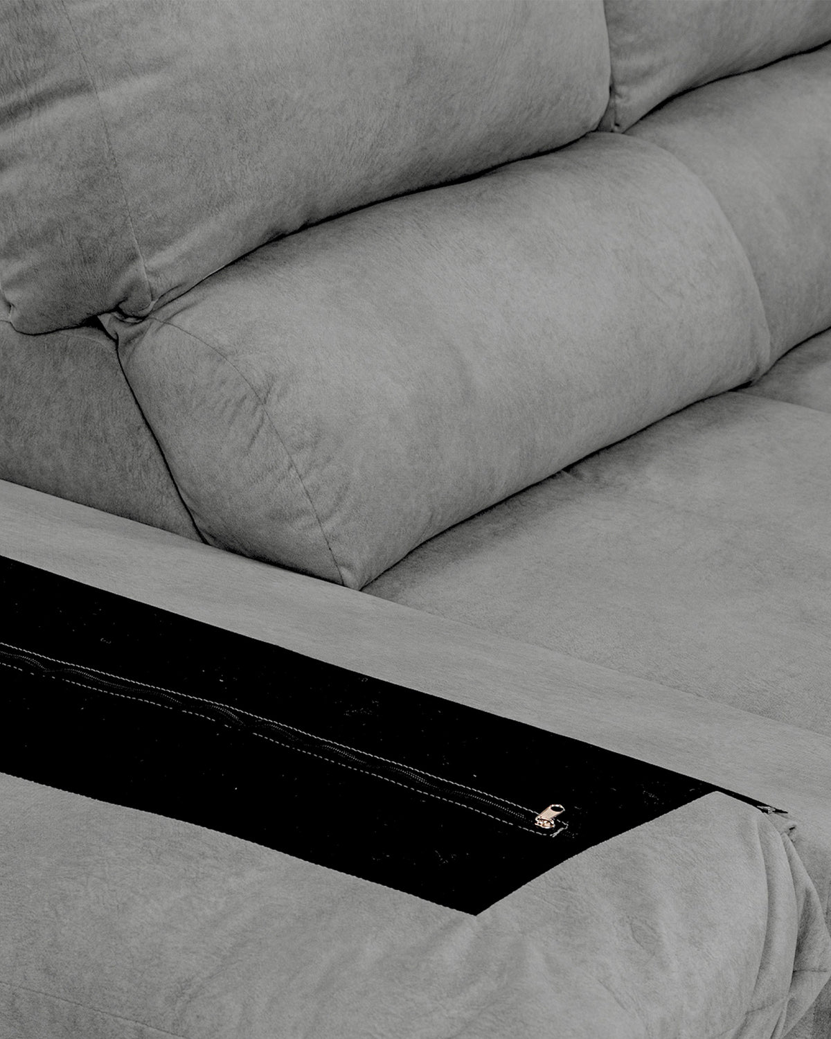 Sofá de canto PARMA com chaise longue e cama