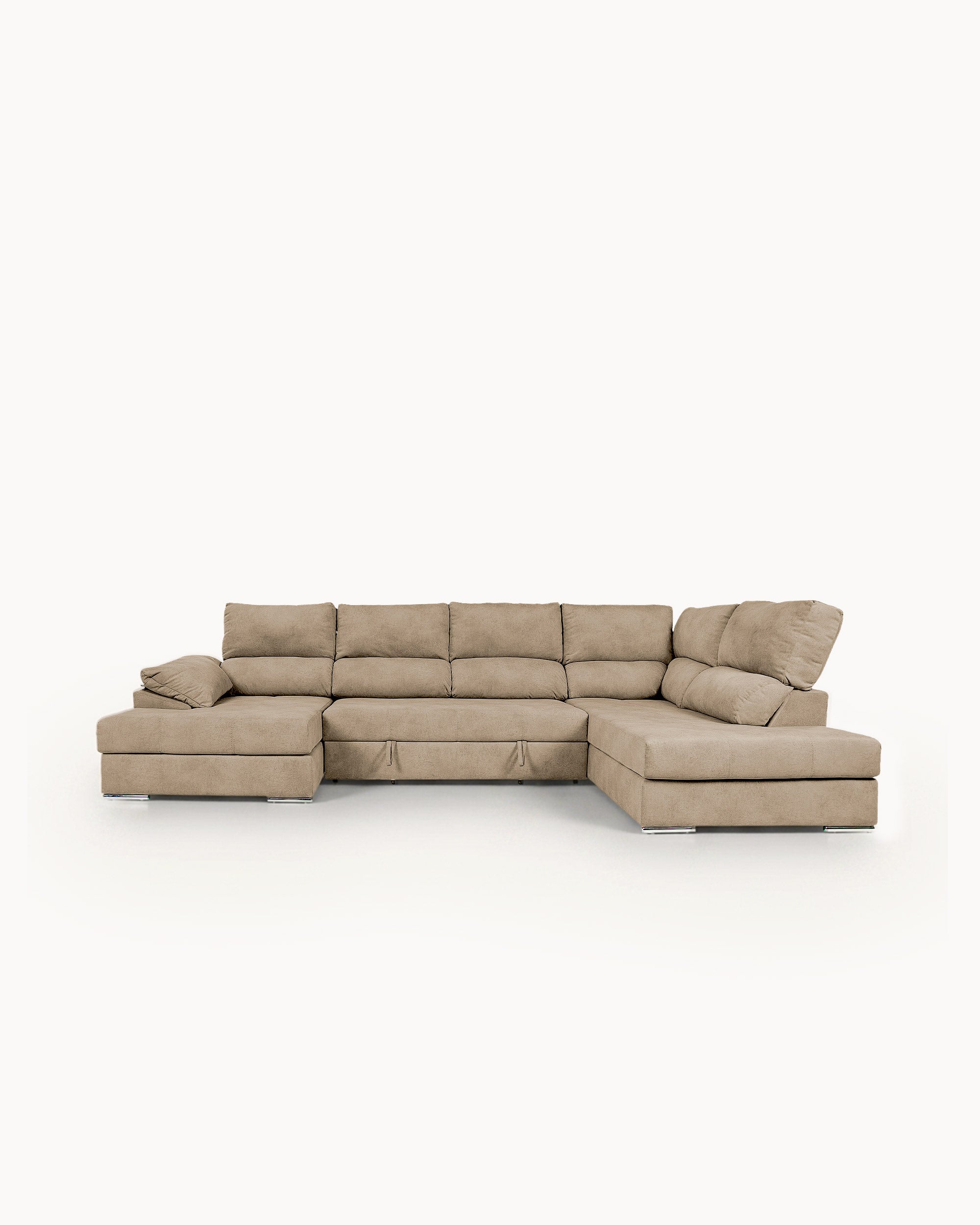 PARMA corner sofa with chaise longue and bed