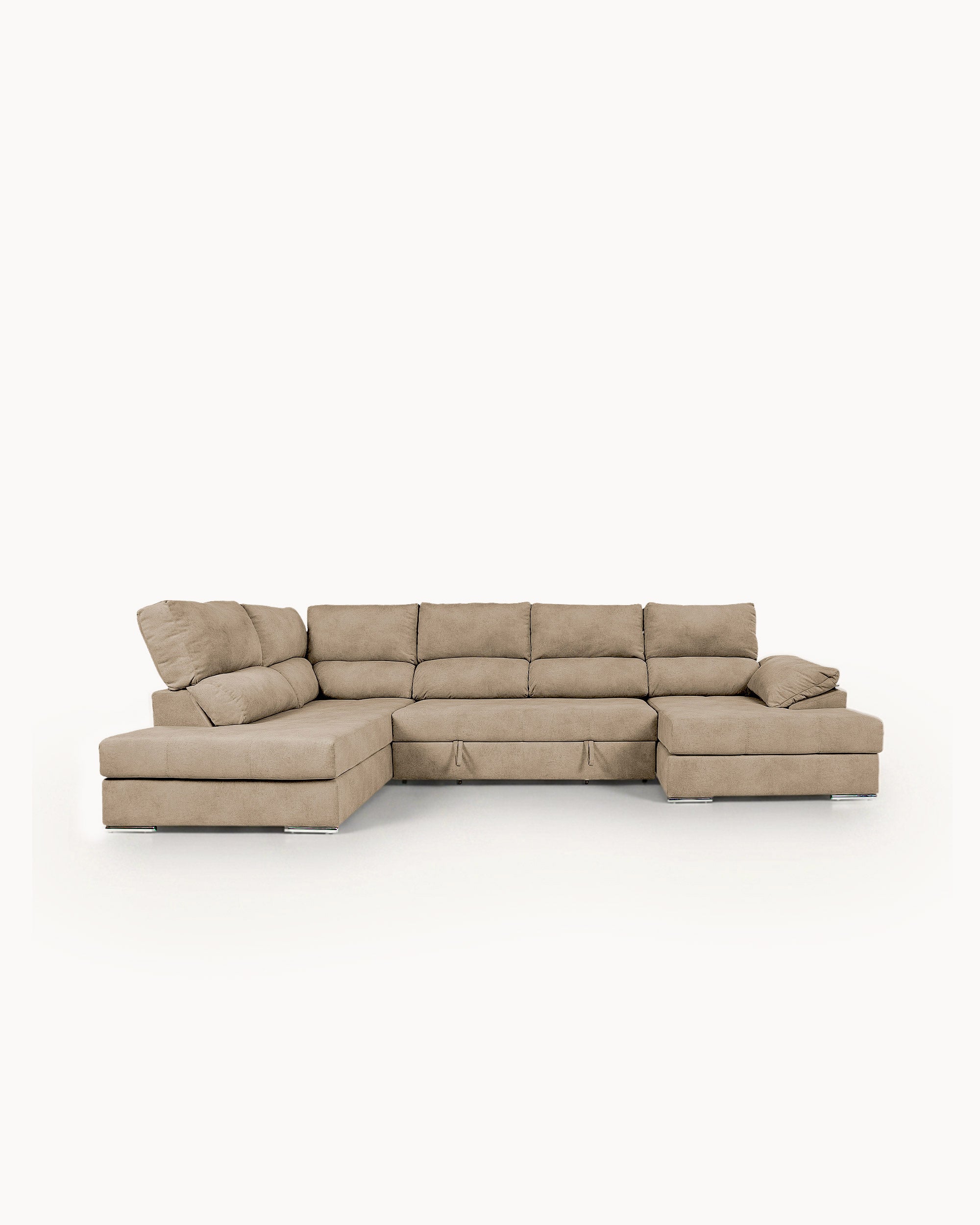 PARMA corner sofa with chaise longue and bed