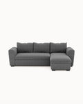 Sofá chaise longue reversible ASTY con cama y arcón