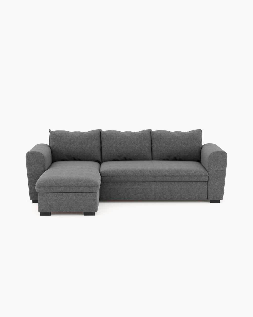 Sofá chaise longue reversible ASTY con cama y arcón