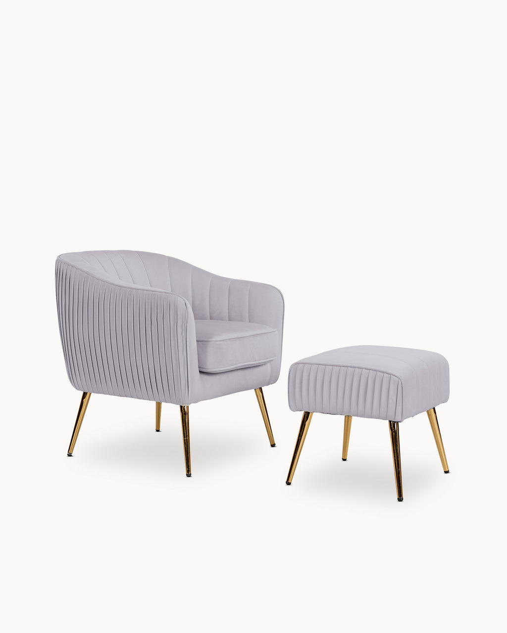 JASON Armchair with footrest