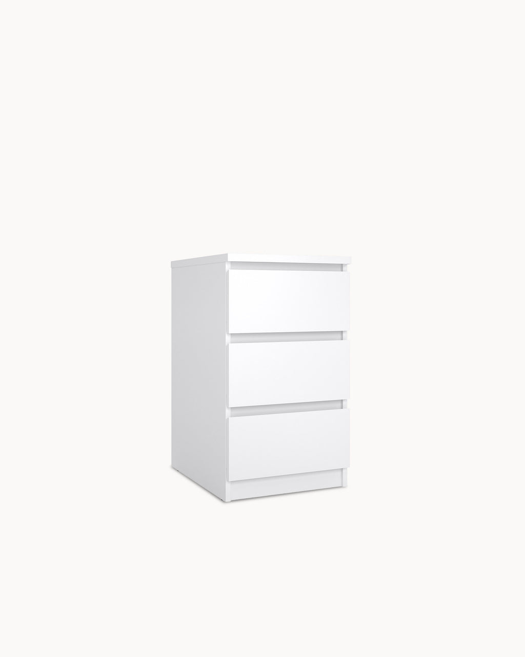 NEW MATRIX SHINY 3-drawer bedside table