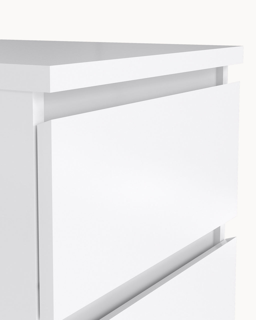 NEW MATRIX SHINY 3-drawer bedside table
