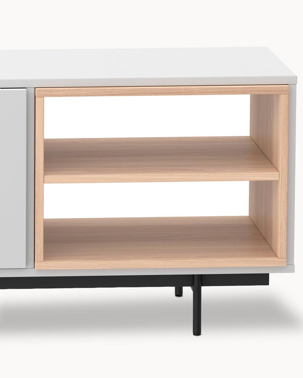 MALMO TV stand with 1 door and 2 drawers