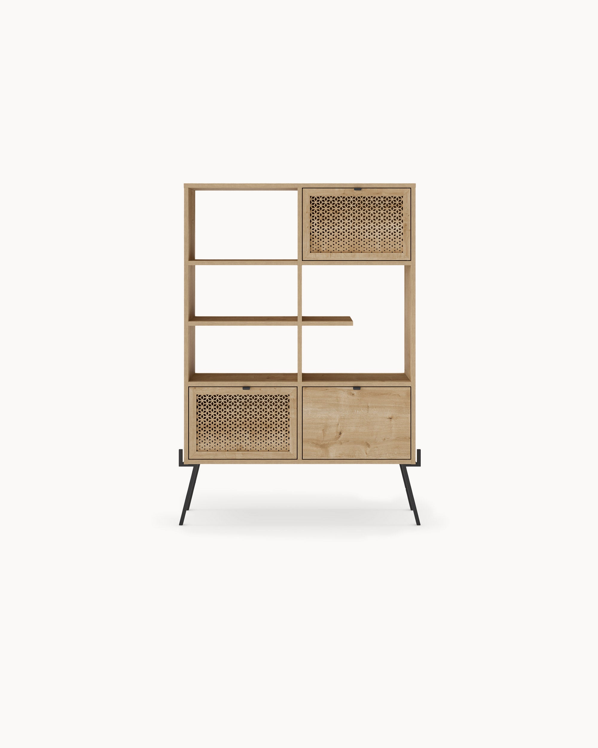 EVAN bookcase with 3 doors