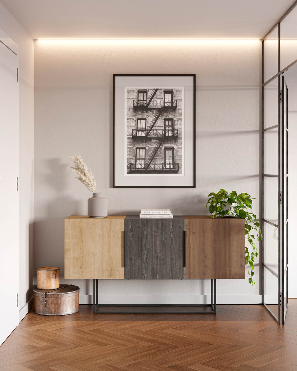 Aparador TITAN com 3 portas