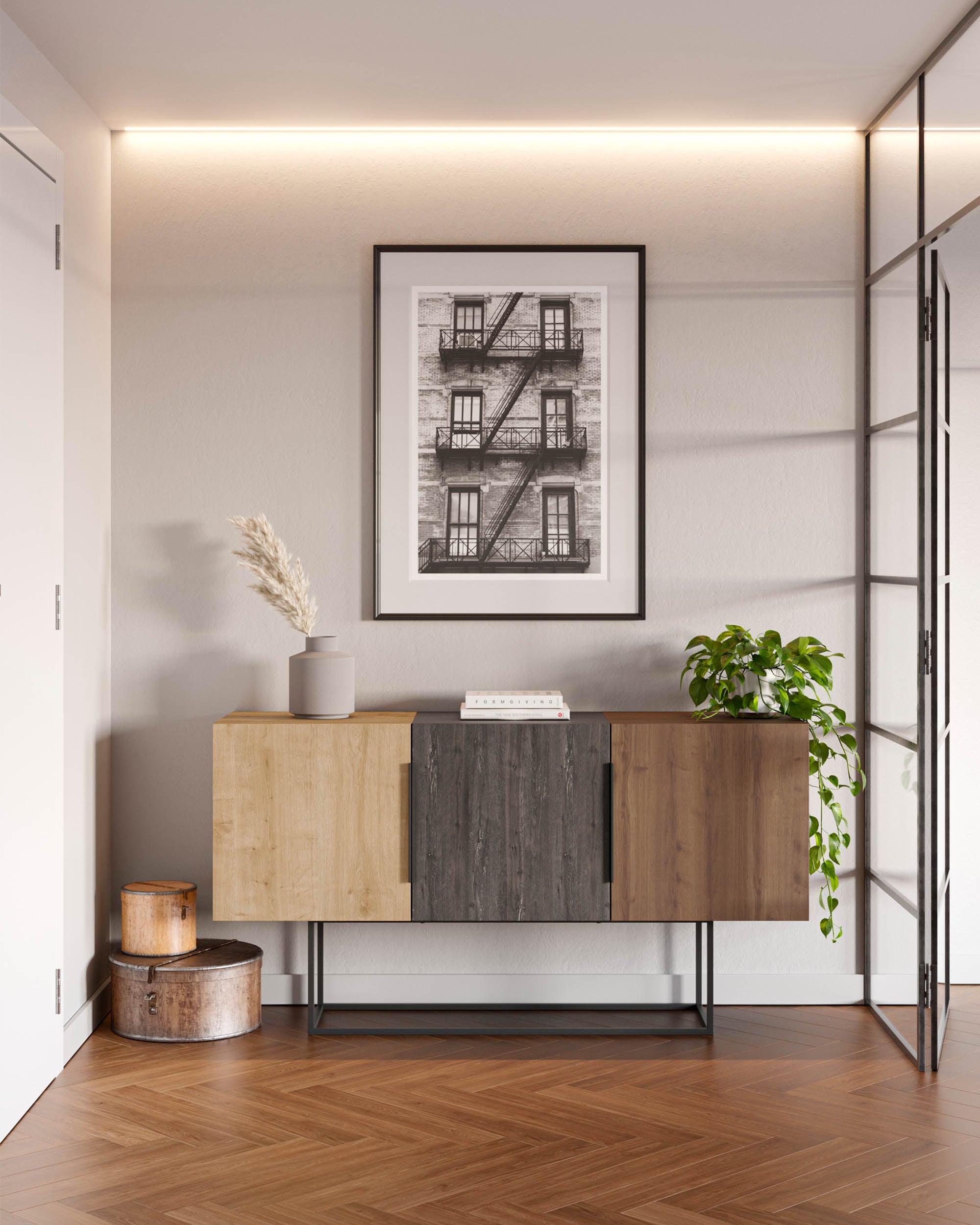 Aparador TITAN com 3 portas