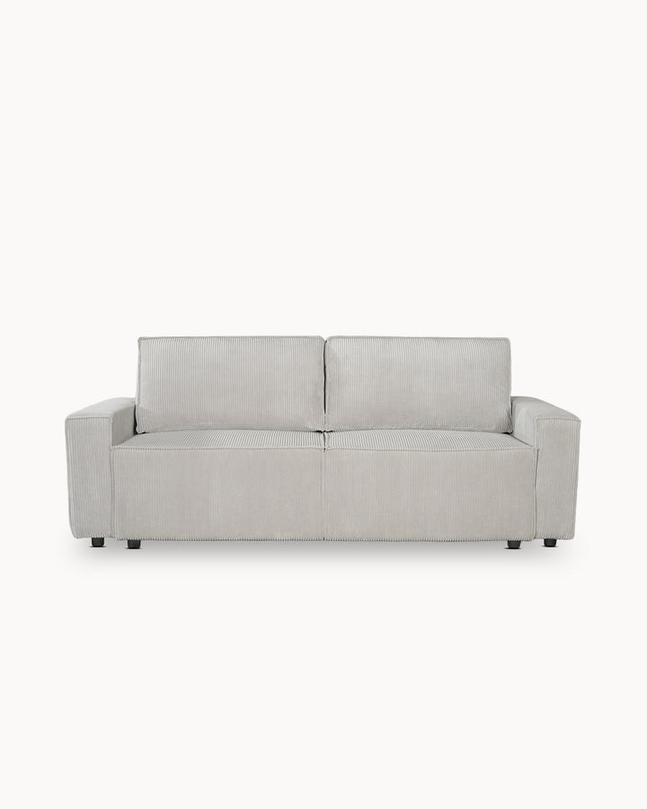 Sofá 3 lugares EMMY com cama e baú