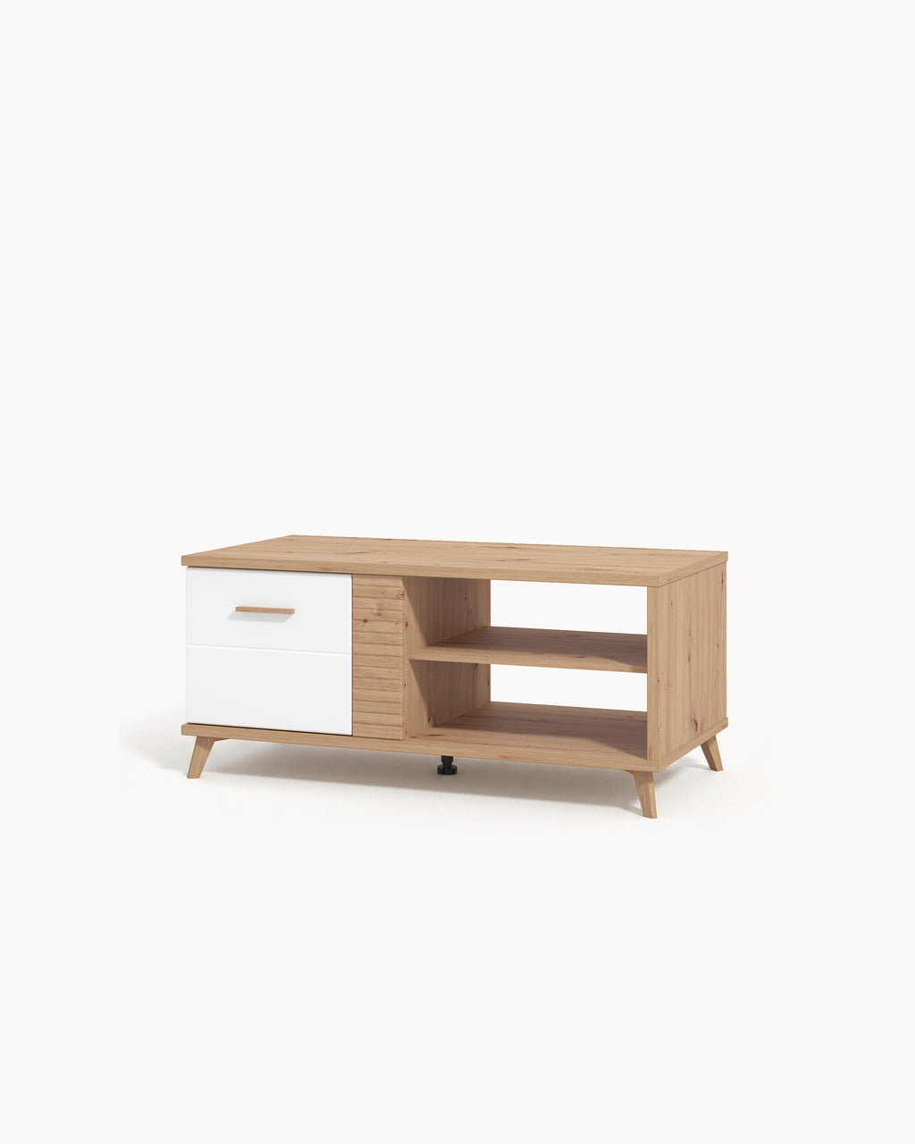 Mesa de centro BRETAGNA com 2 portas