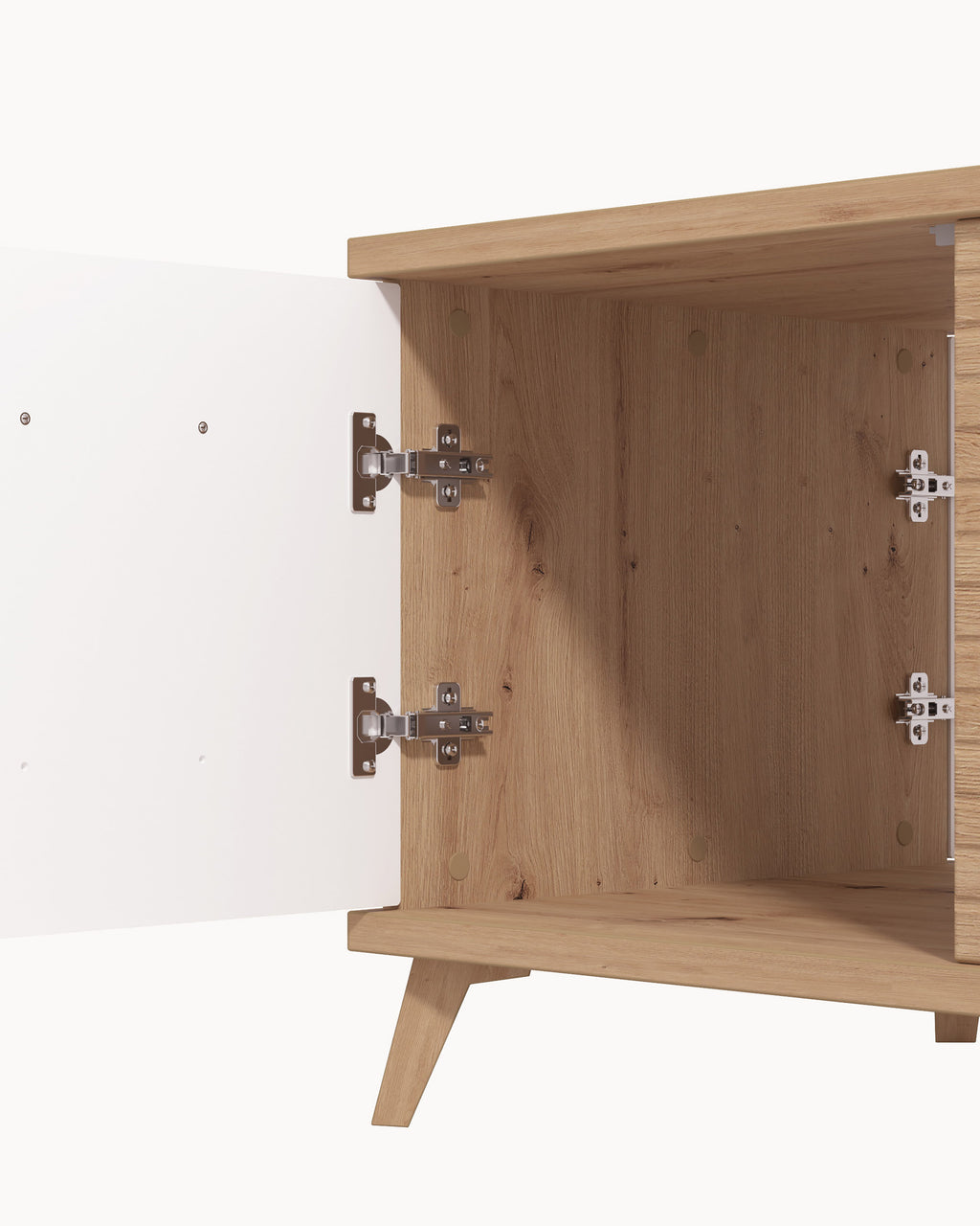 Mesa de centro BRETAGNA com 2 portas