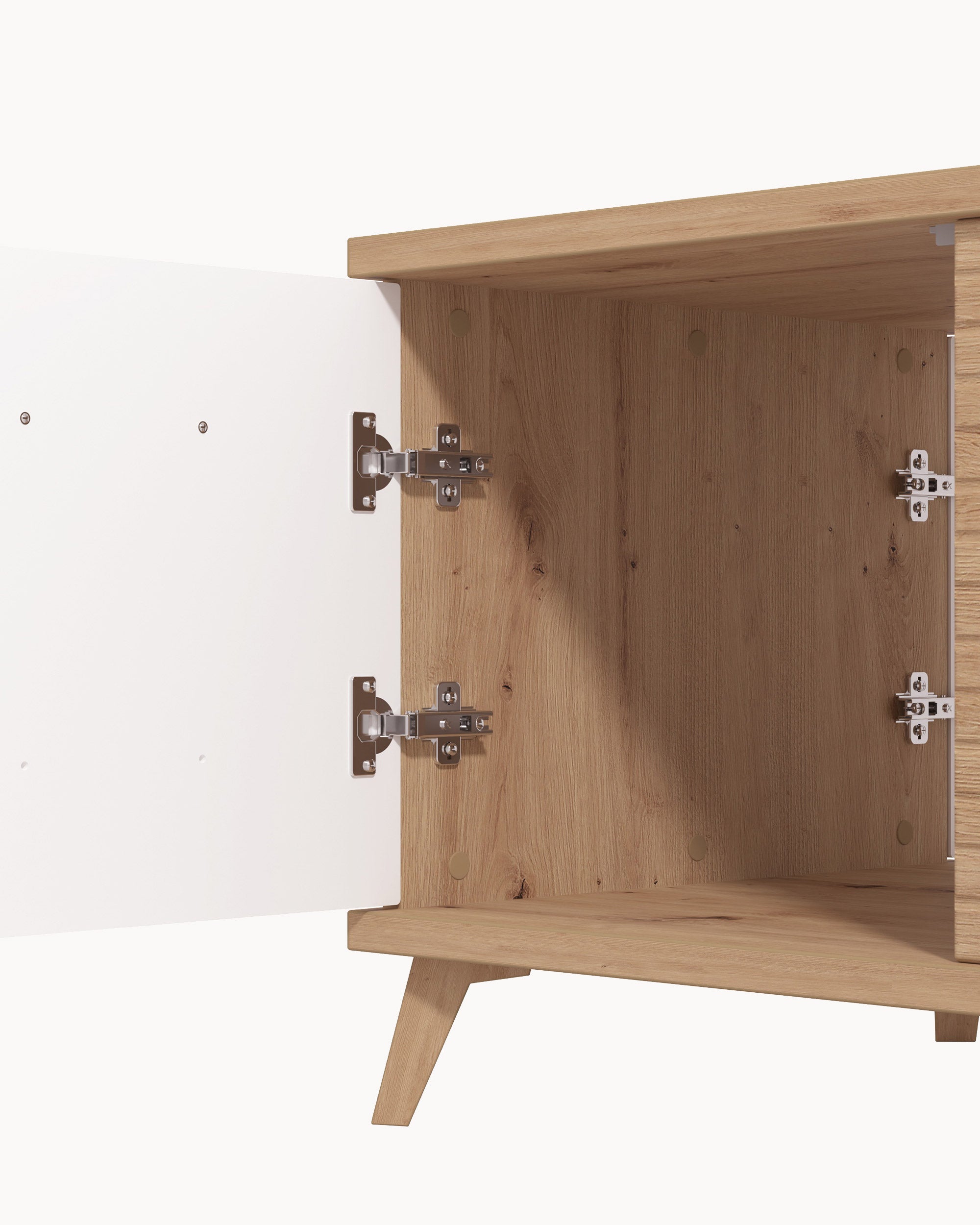 Mesa de centro BRETAGNA com 2 portas