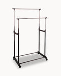 Charriot duplo extensível (100-170cm) com rodas