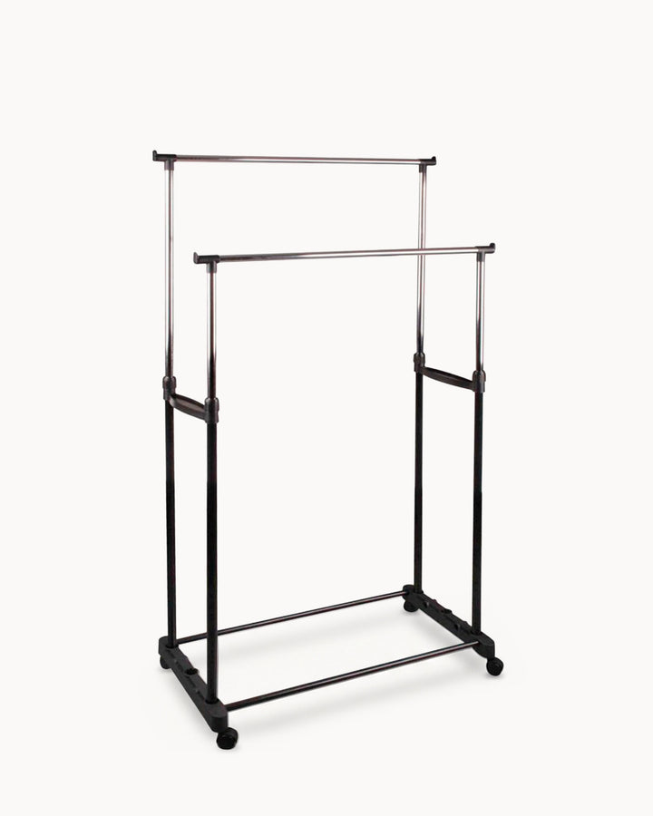 Charriot duplo extensível (100-170cm) com rodas