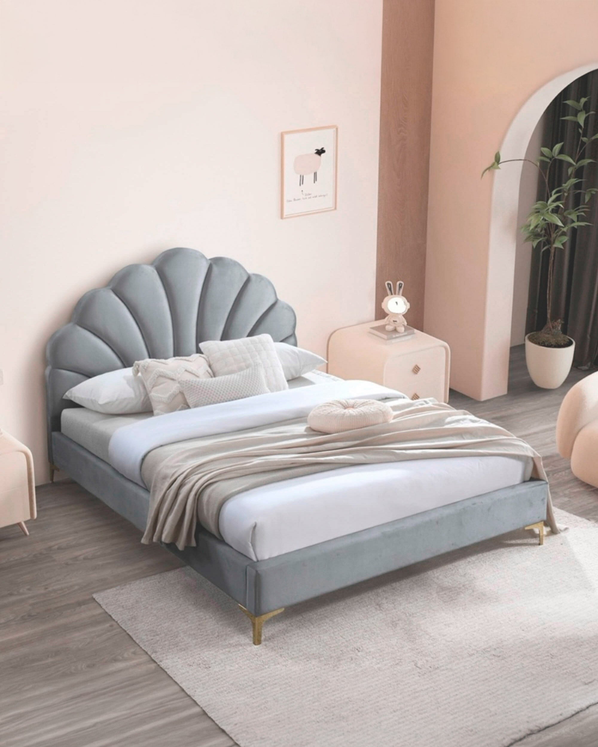 Double bed FLORA
