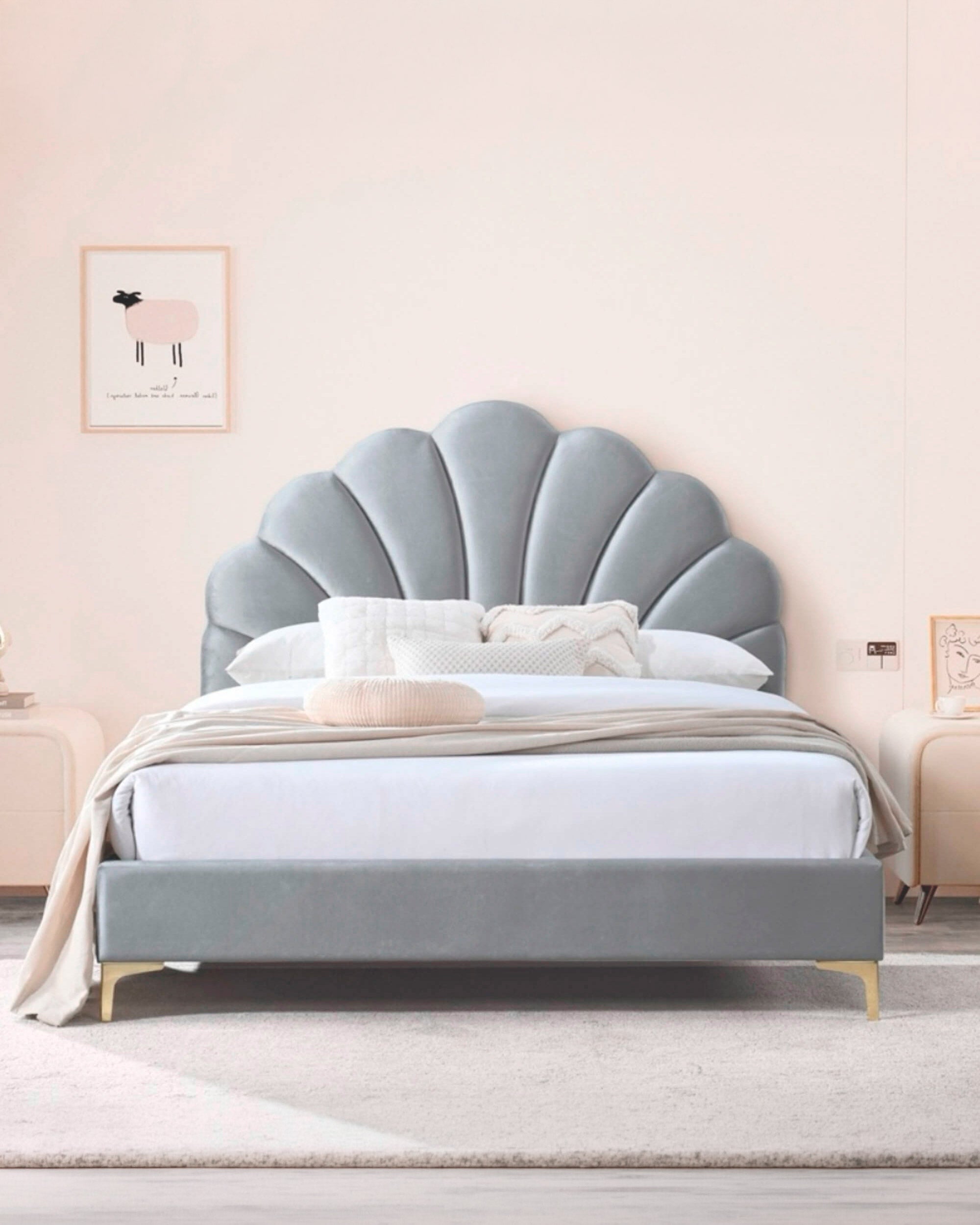 Cama de casal FLORA