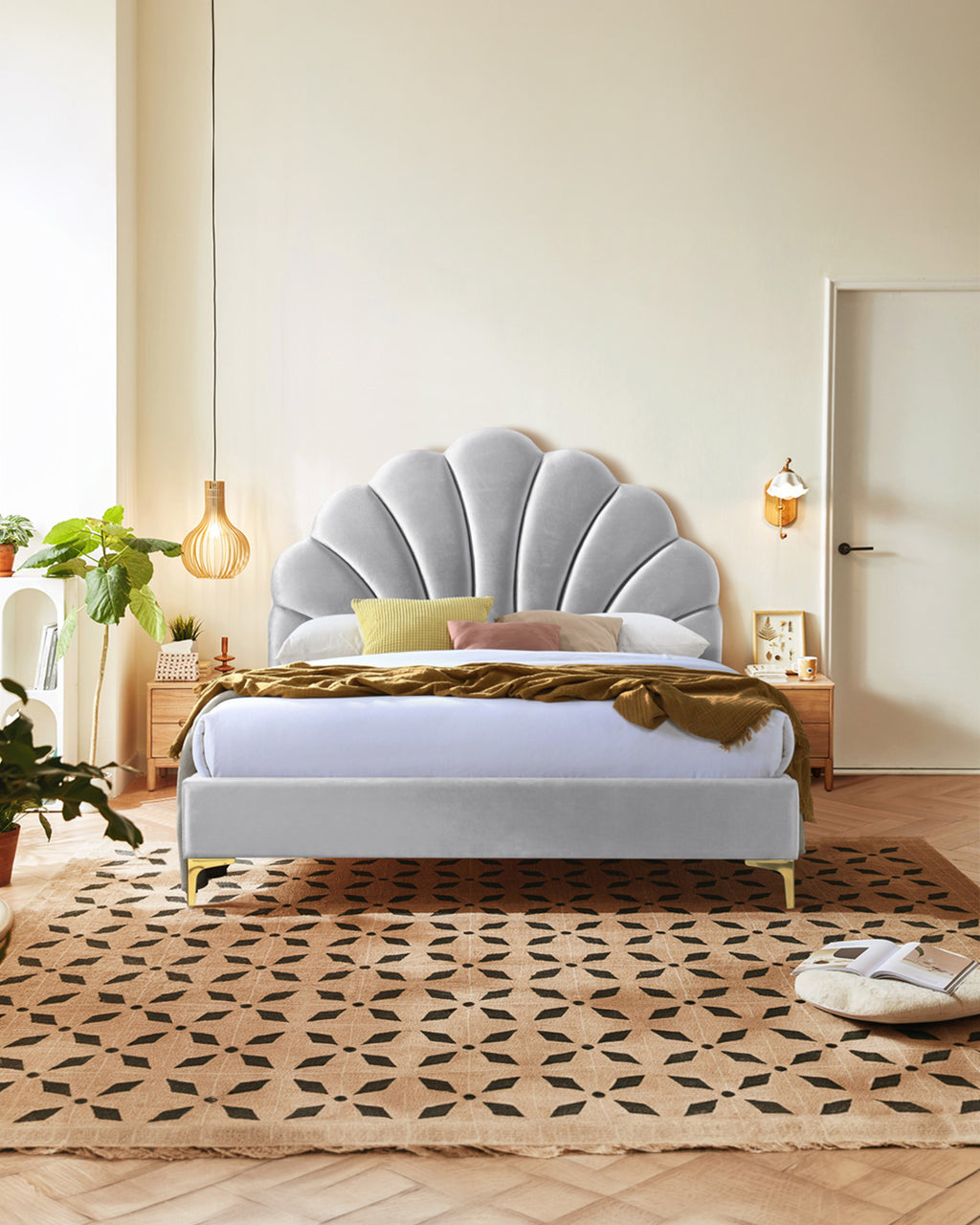 Cama de casal FLORA
