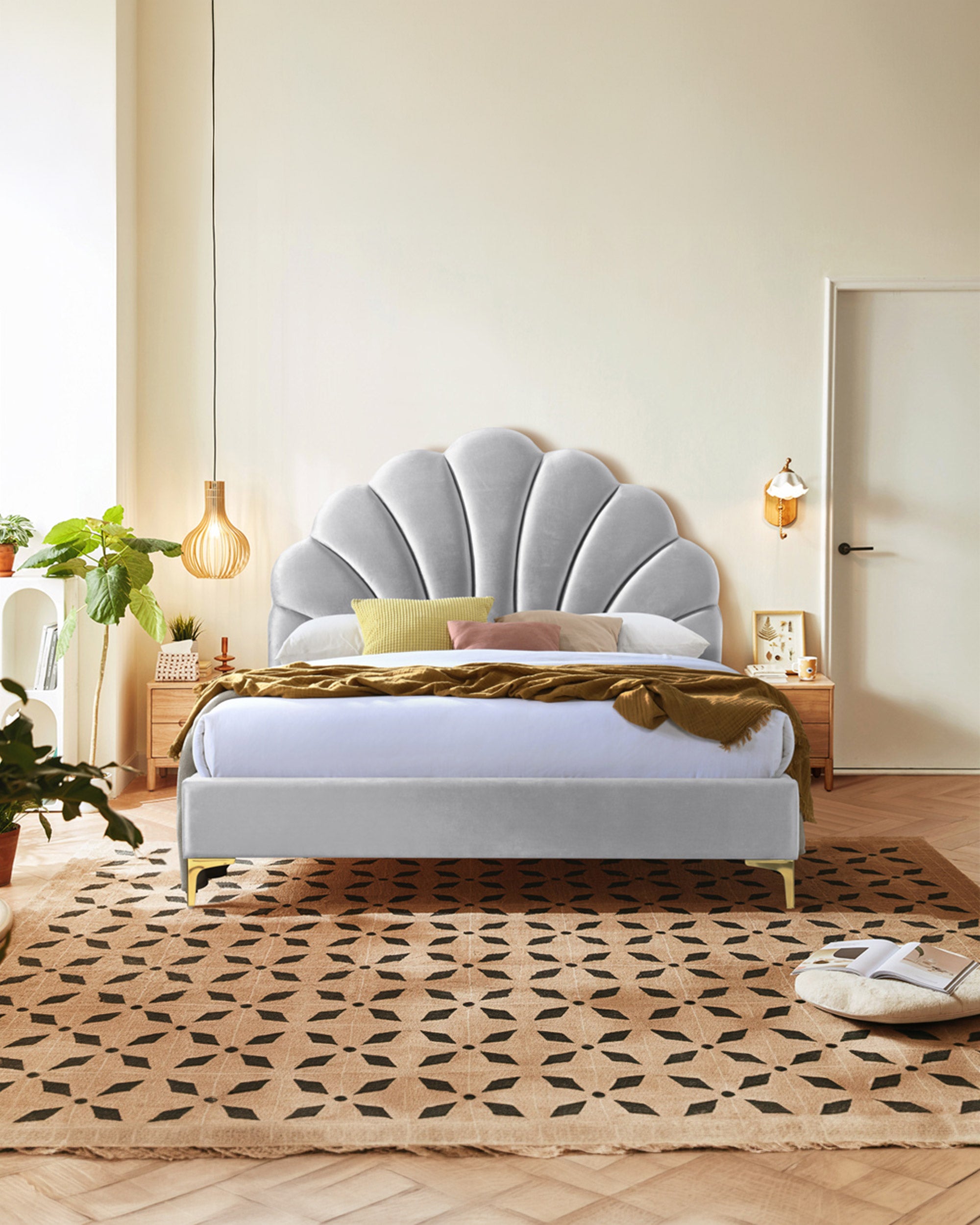 Cama de casal FLORA