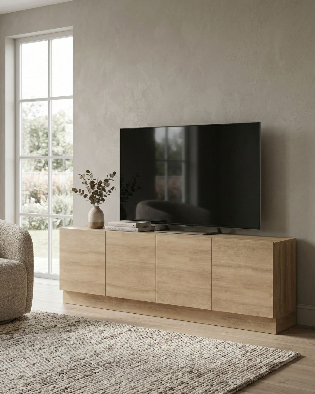 TARANTINO TV cabinet with 4 doors