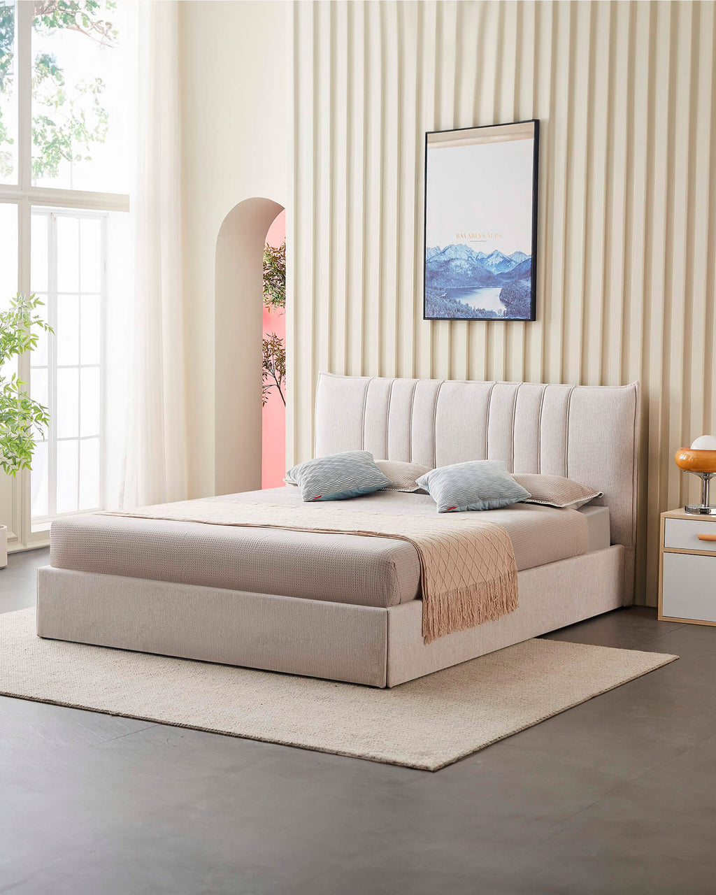 Cama de casal elevatória TIAGO