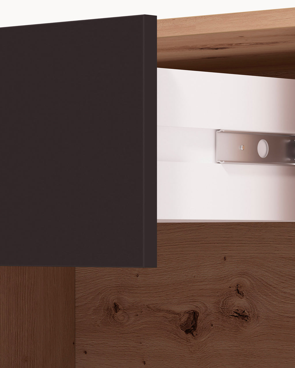 Mueble TV MAYENNE con 2 puertas y 1 cajón