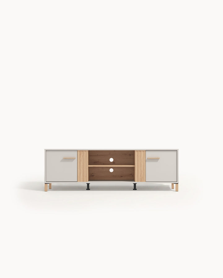 Mueble TV BELFORT con 2 puertas