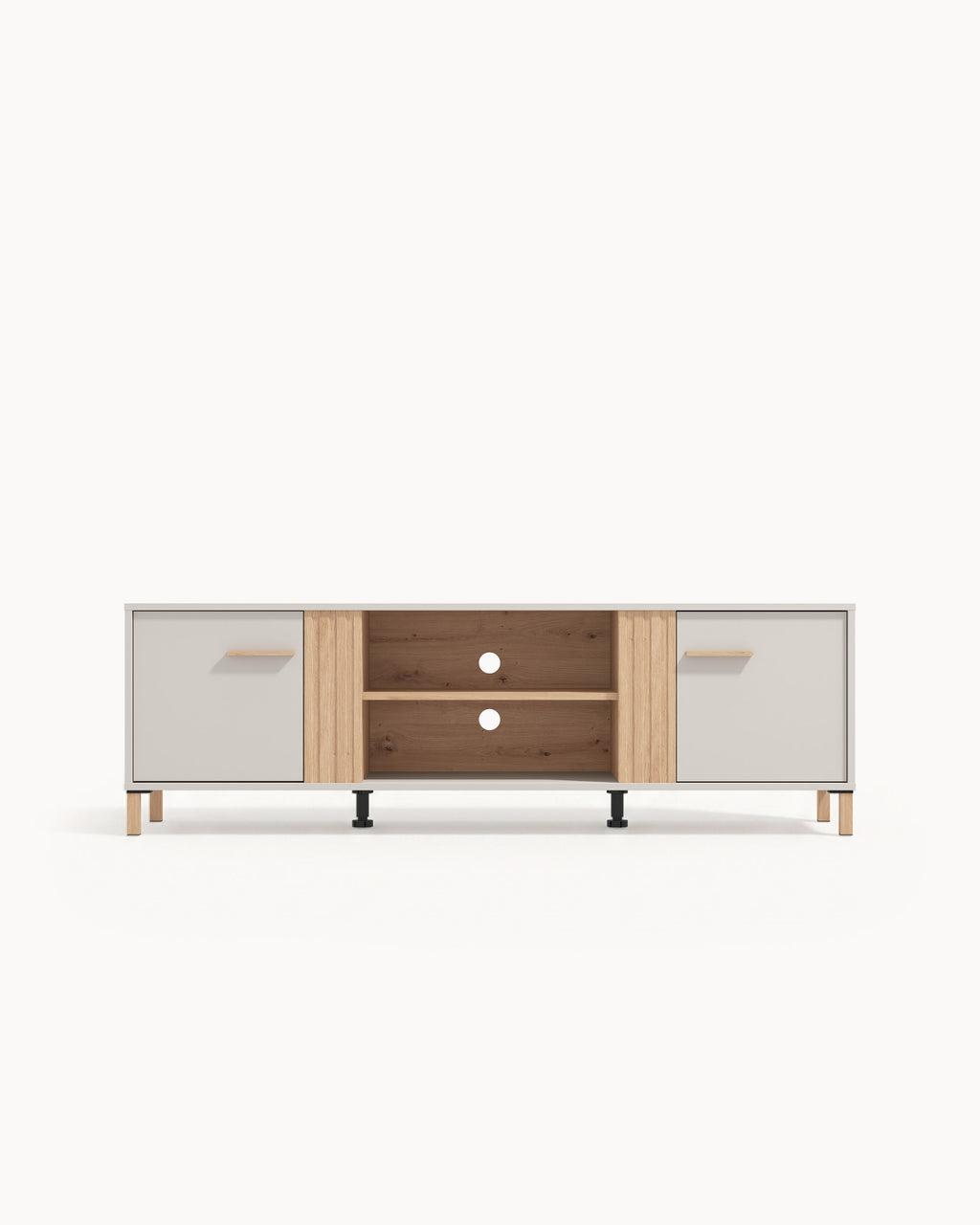 Mueble TV BELFORT con 2 puertas
