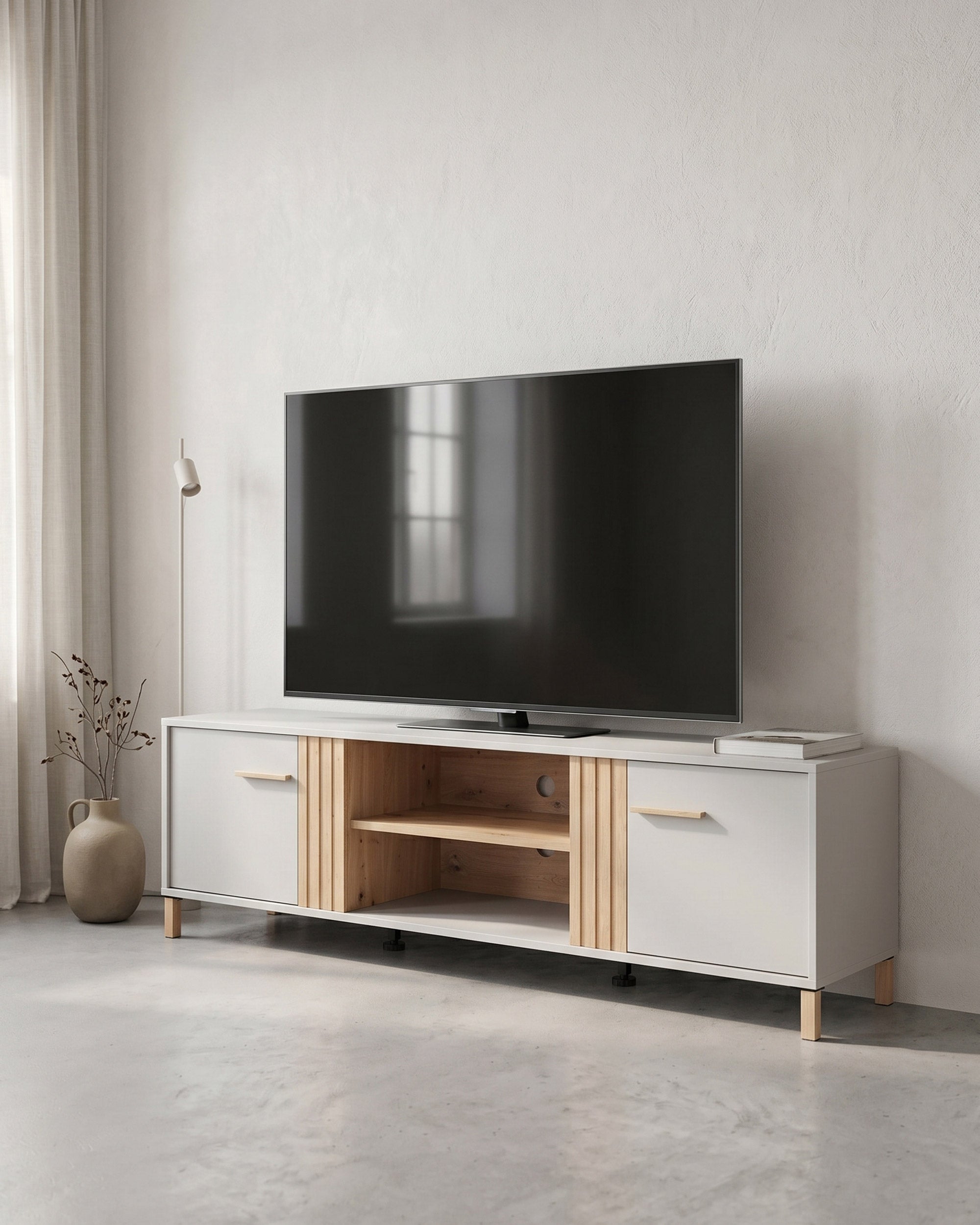 BELFORT TV unit with 2 doors