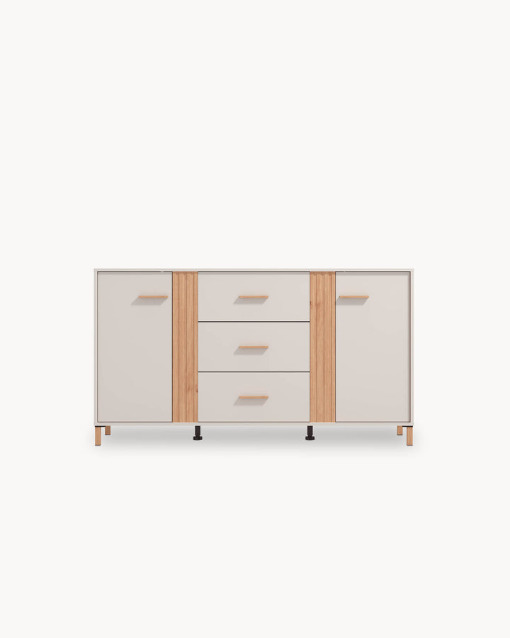 Aparador BELFORT com 2 portas e 3 gavetas