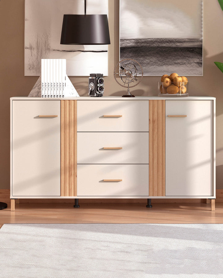 Aparador BELFORT com 2 portas e 3 gavetas