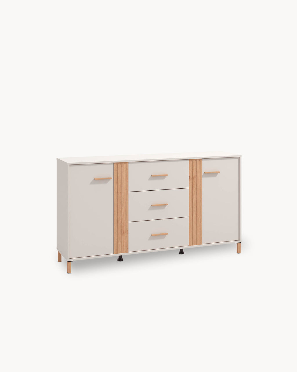 Aparador BELFORT com 2 portas e 3 gavetas