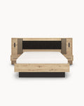 ASCALON double bed with bedside tables