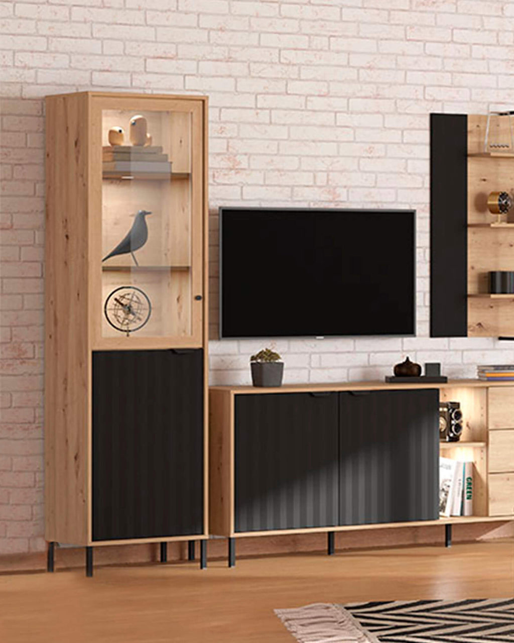 Vitrina VANDEA con 2 puertas