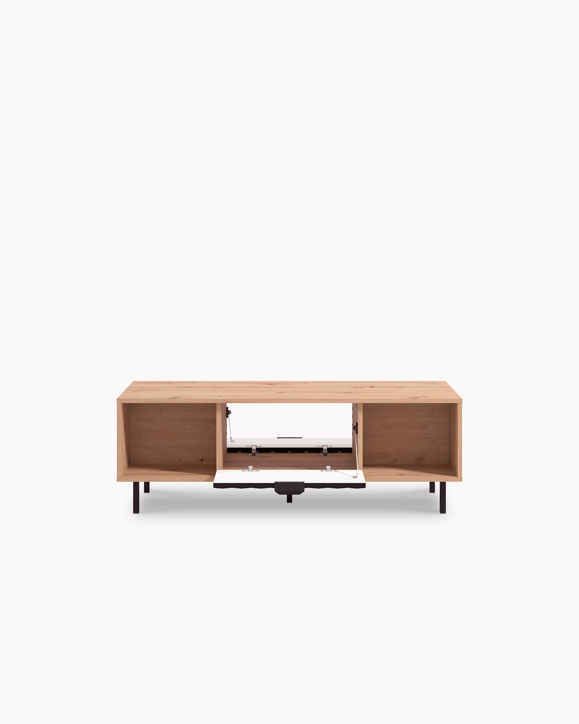 Mesa de centro VANDEA con 2 puertas