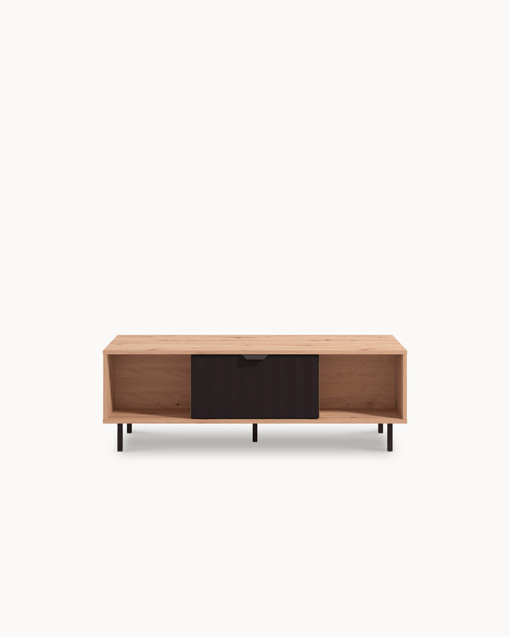 Mesa de centro VANDEA con 2 puertas