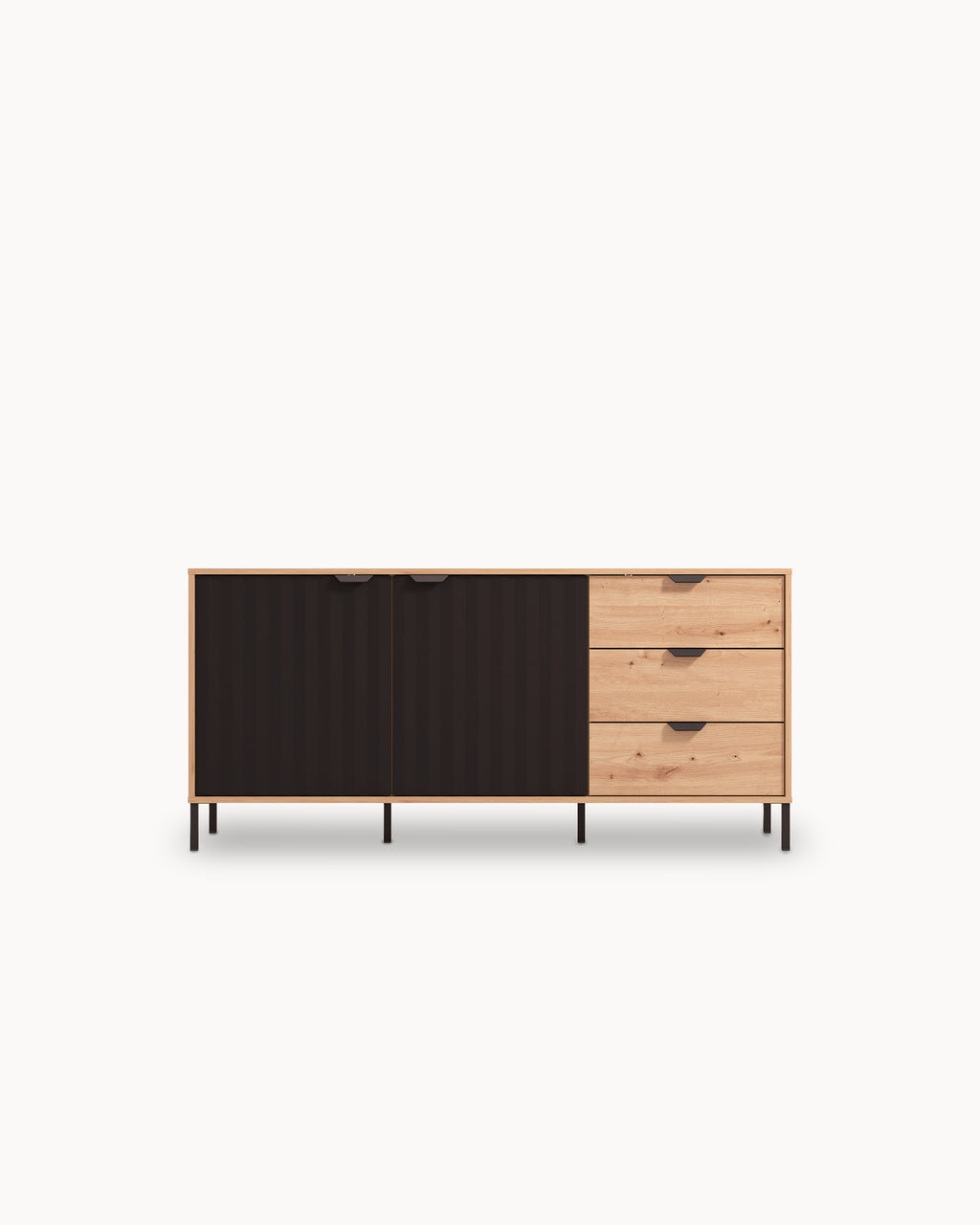 VANDEA sideboard with 2 doors and 3 drawers