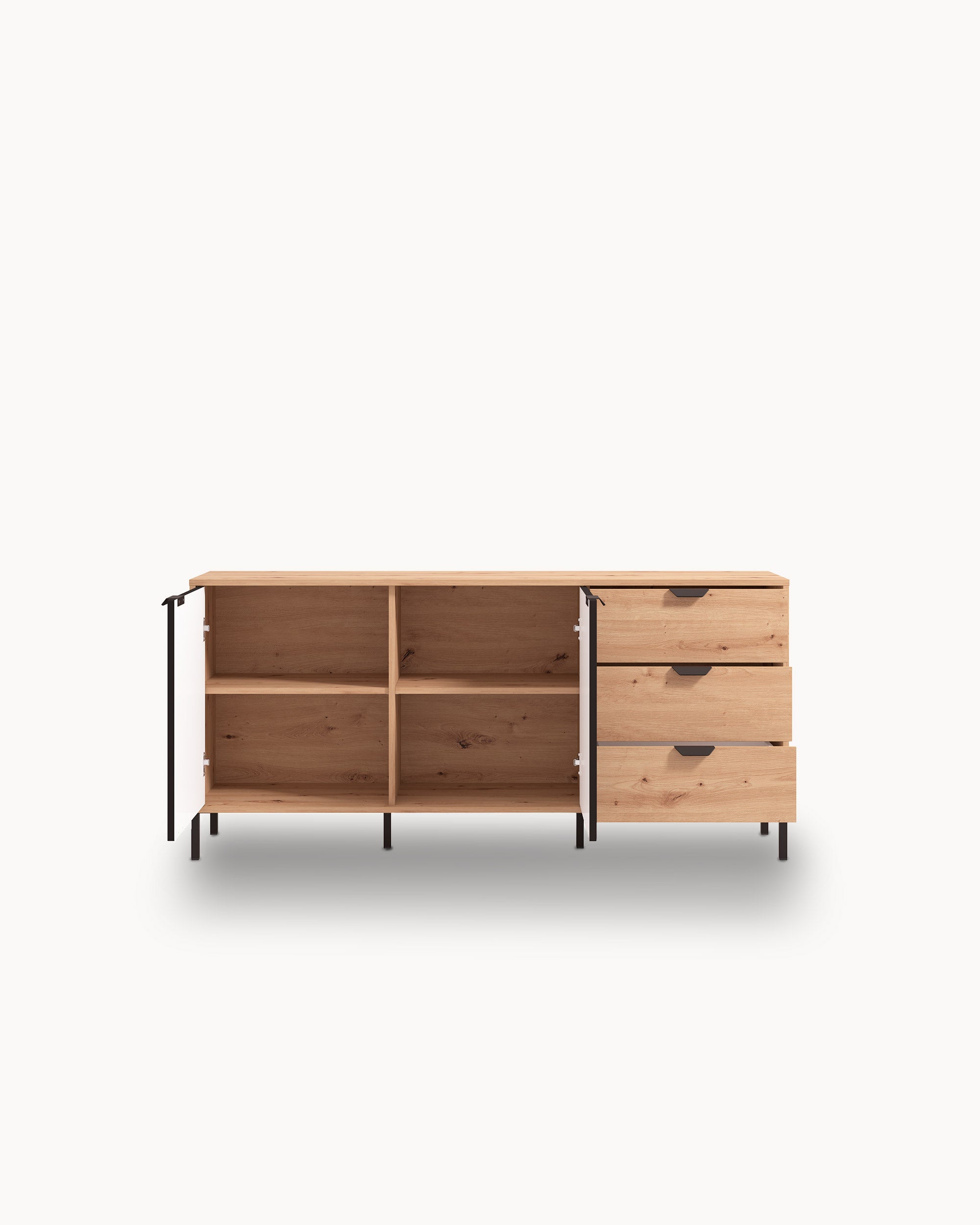 VANDEA sideboard with 2 doors and 3 drawers